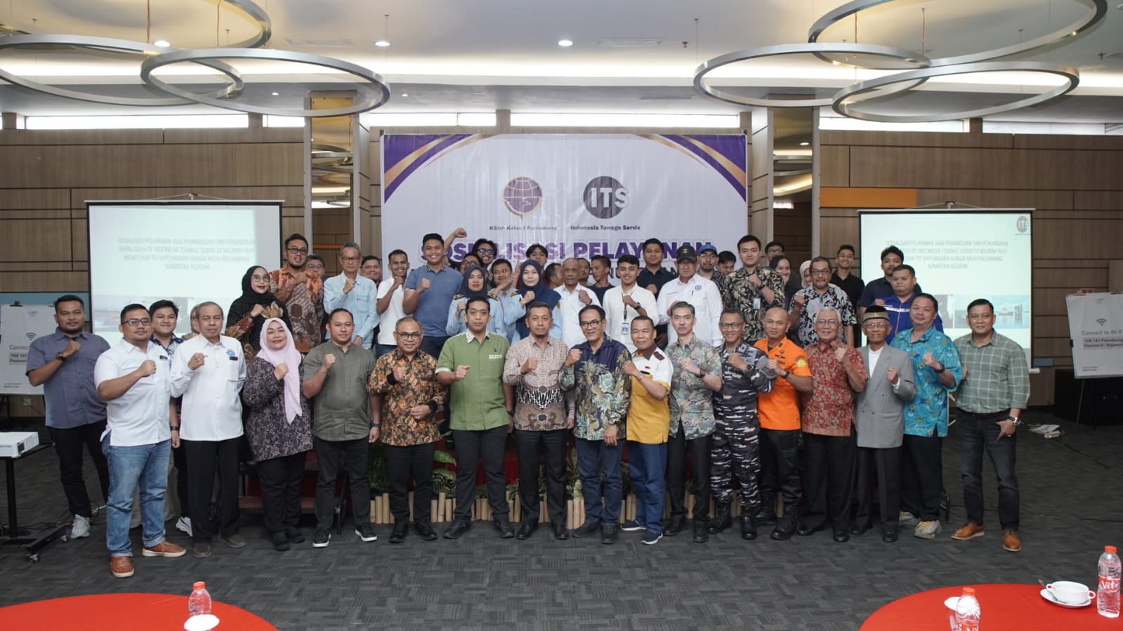 PT ITS Resmi Kelola Layanan Pemanduan dan Penundaan Kapal di Perairan Sumatera Selatan