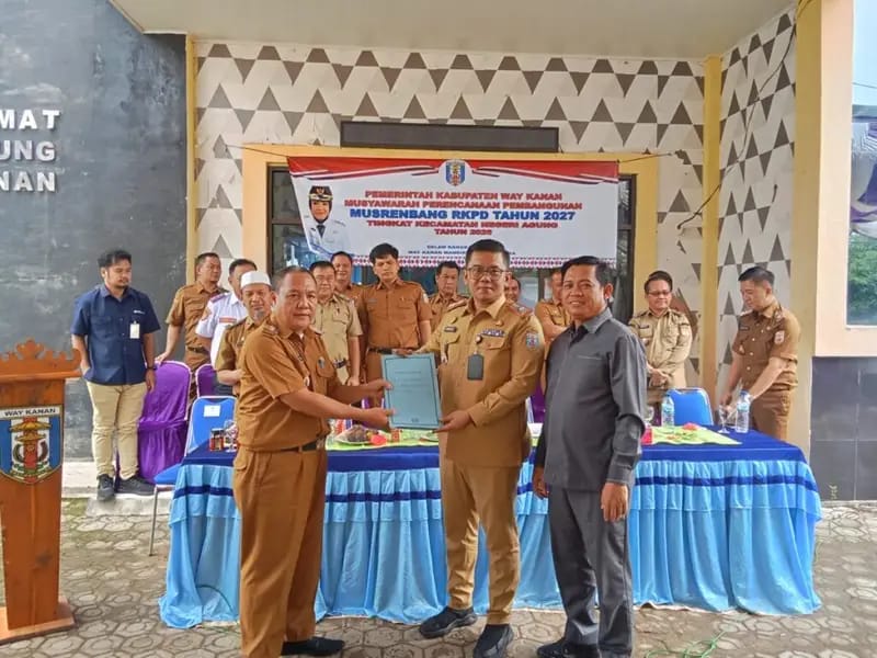 Infrastruktur Jalan Jadi Keluhan Utama di Musrenbang Negeri Agung, Begini Respon Sekda Way Kanan