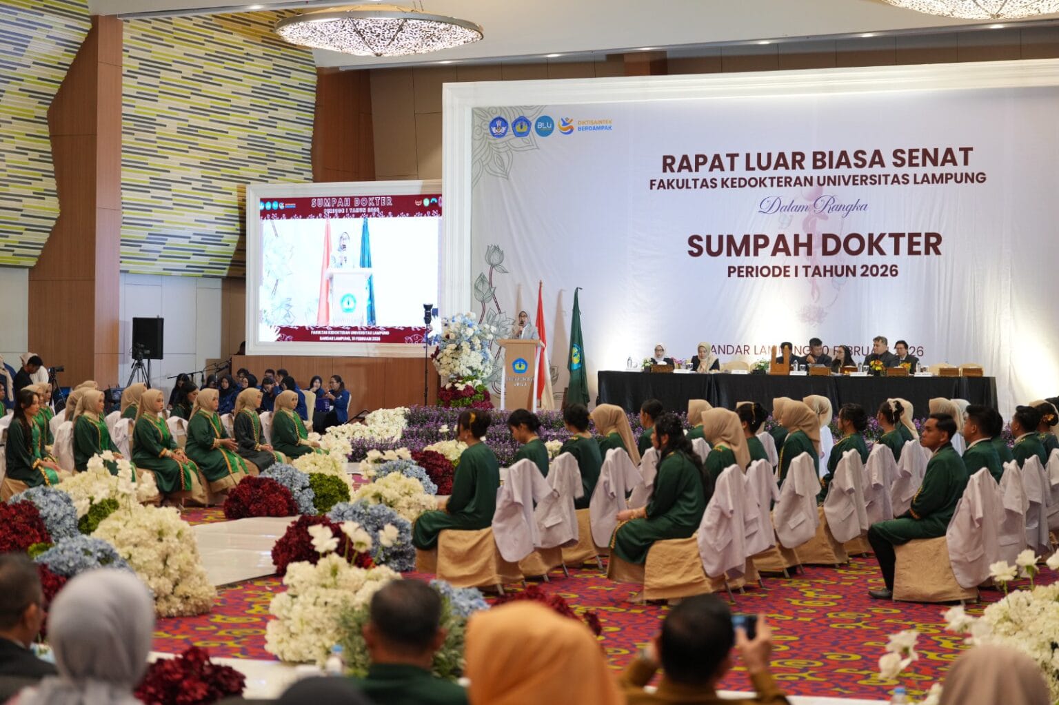 Unila Resmikan 67 Dokter Baru, Siap Mengabdi untuk Negeri