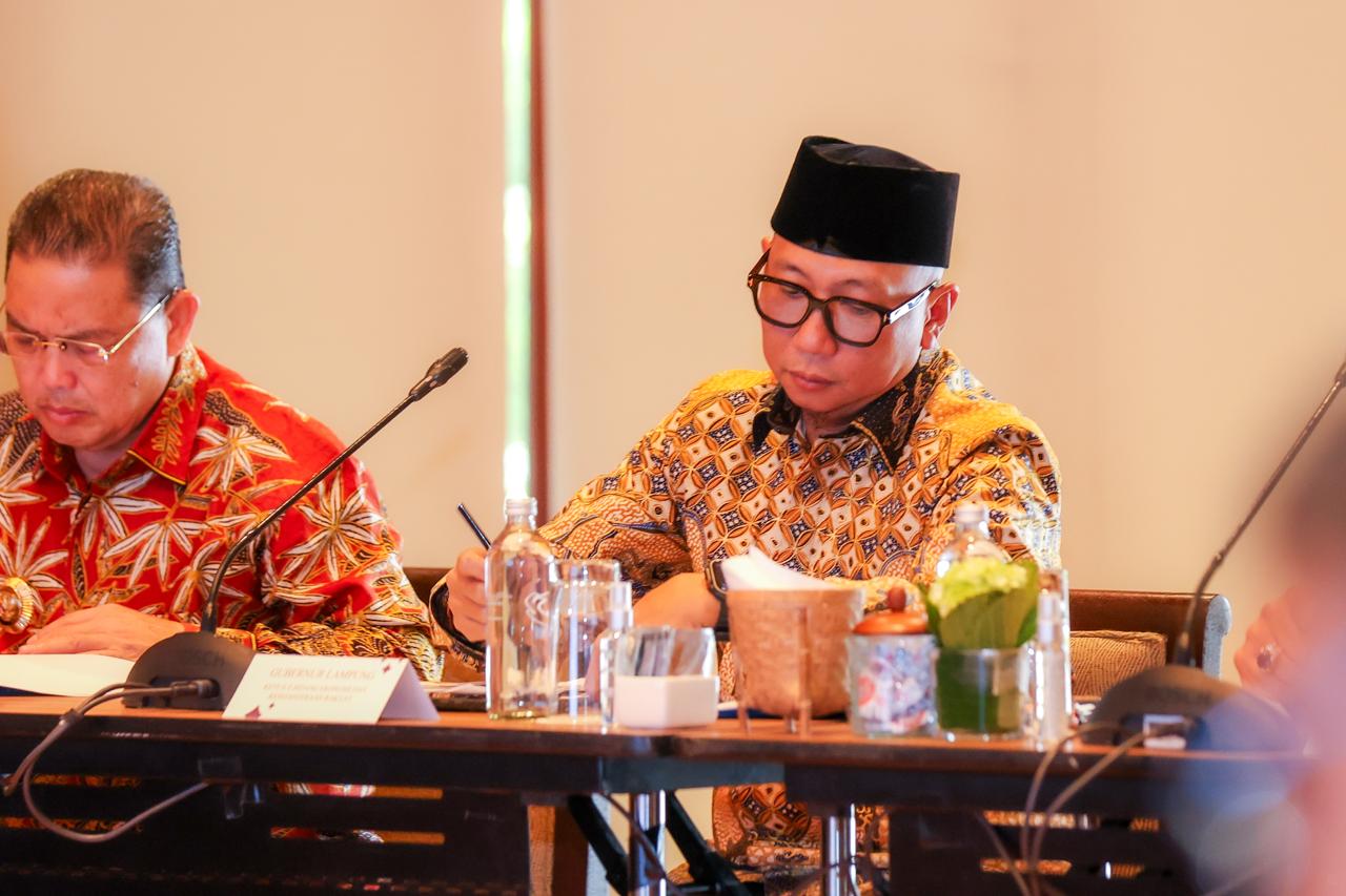 Gubernur Mirza Djausal Hadiri Rapat APPSI di Bali, Bahas Strategi Pembangunan Daerah 2026