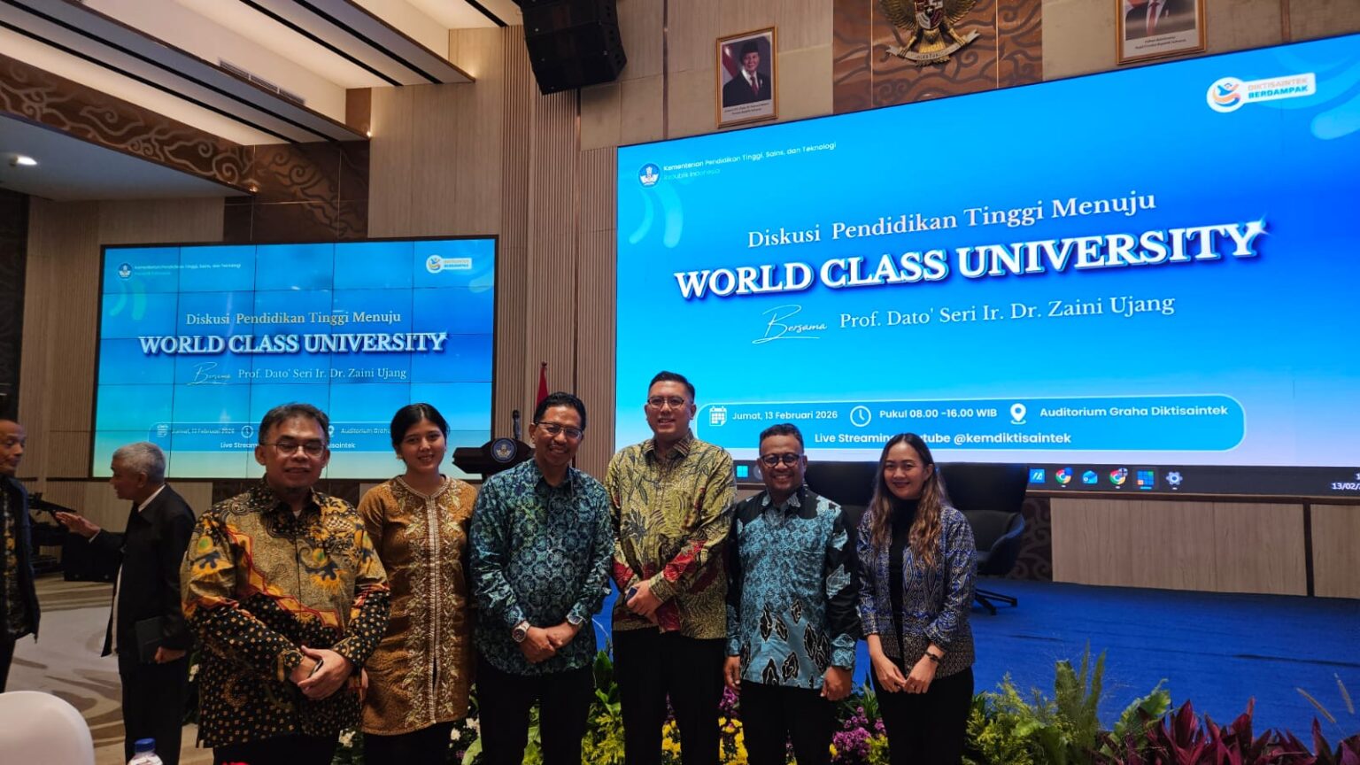 Tingkatkan Daya Saing Global, Warek PKSI Unila Ikuti Workshop Perguruan Tinggi