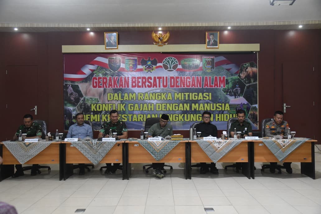 Gubernur Lampung Dorong Pembangunan Batas Permanen 70 KM di Way Kambas