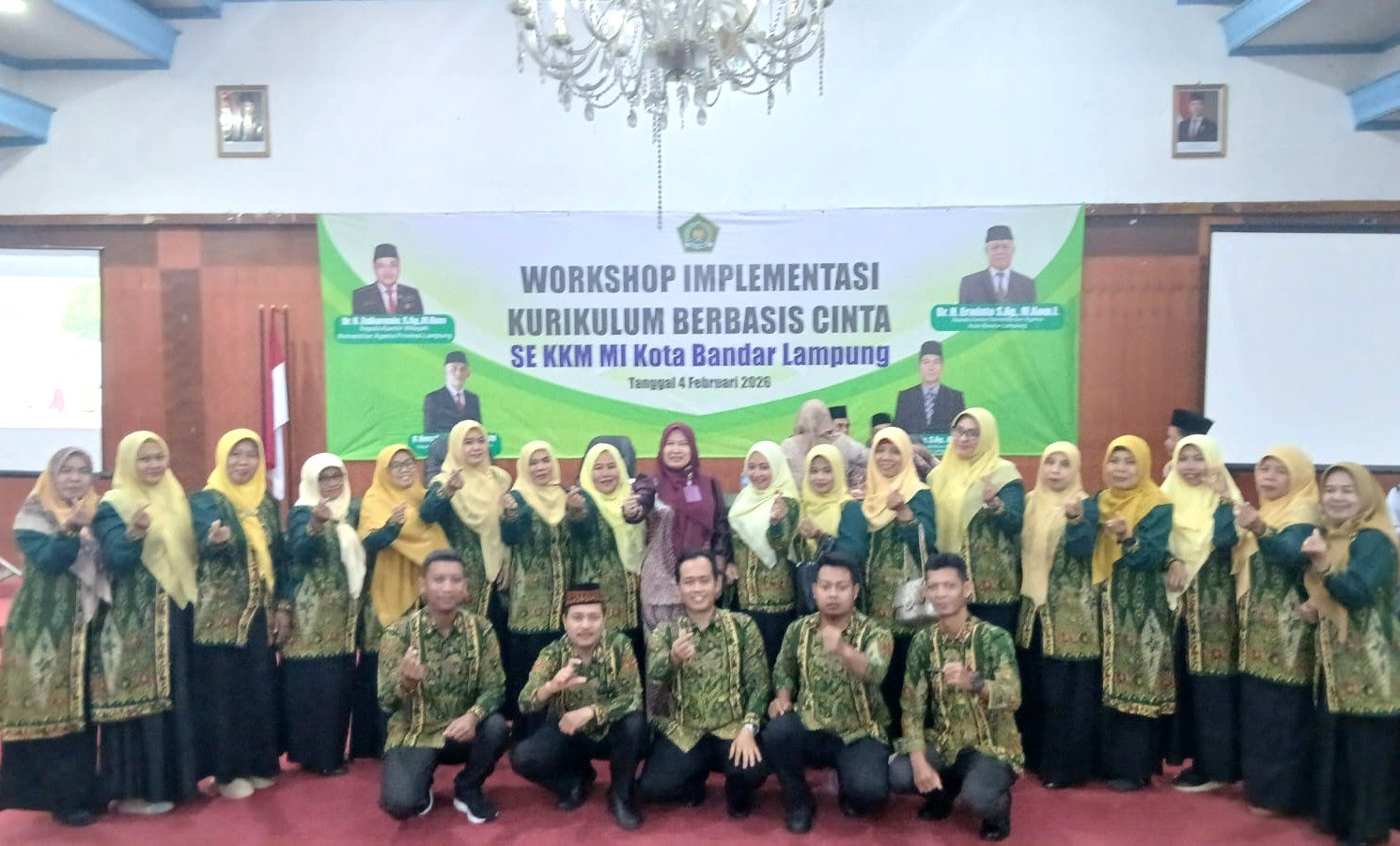 Guru MIN 9 Bandarlampung Ikuti Workshop Kurikulum Berbasis Cinta