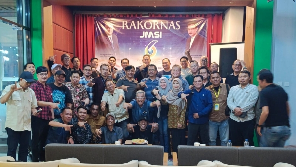 Pengda JMSI Lampung Hadiri Rakornas JMSI dalam Rangkaian HPN 2026