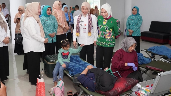 Purnama Wulan Sari Buka Gebyar Mewarnai PAUD se-Provinsi Lampung