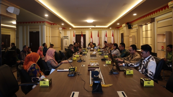 Pemprov Lampung dan KPK Bahas Program Prioritas dan Penguatan MCSP