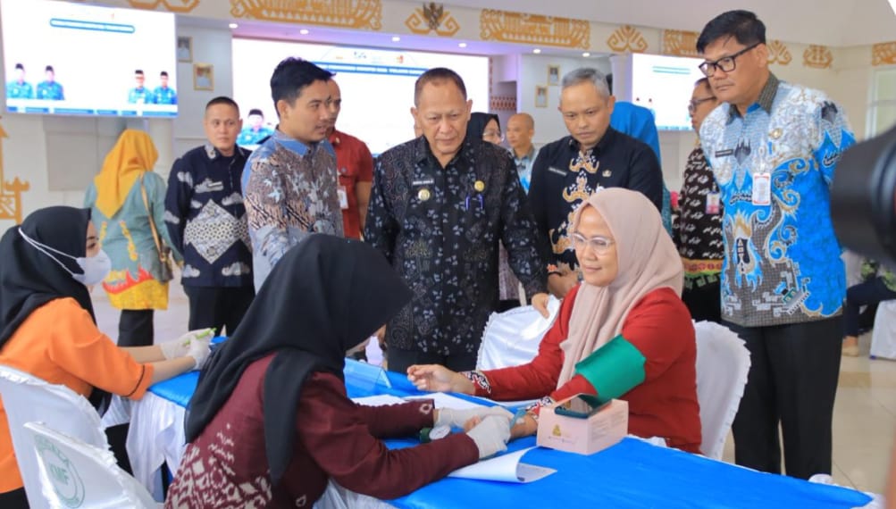 Sejarah Nasional, Tulang Bawang Jadi Kabupaten Pertama Gelar Vaksinasi HPV Massal