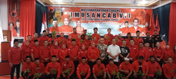 DPD PDI Perjuangan Lampung Buka Musancab Ke-VI Kota Bandar Lampung