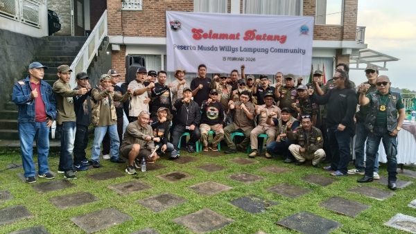 Musda Willys Lampung Community dan Pemilihan Ketua PPAJI Lampung Perkuat Solidaritas Komunitas Jeep di Bumi Ruwa Jurai