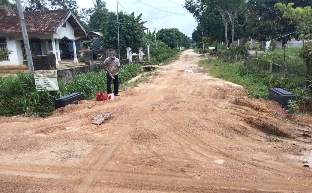 Perkuat Infrastruktur Dasar, Tiyuh Mekar Jaya Bangun Gorong-Gorong di Sejumlah RT
