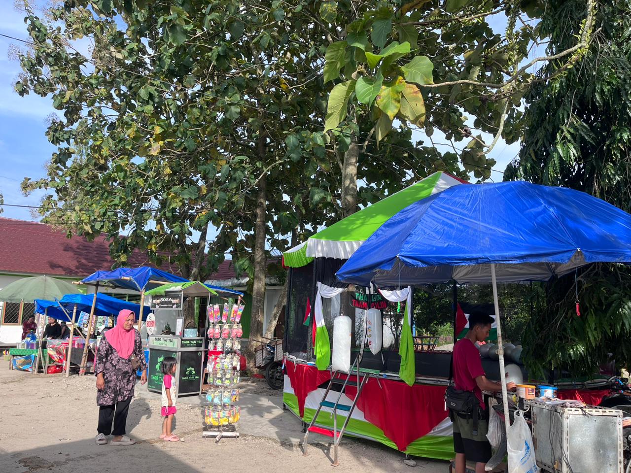 DPRD Way Kanan Konsisten Dukung Ekonomi Kerakyatan, Pasar Bedug Kembali Ramai