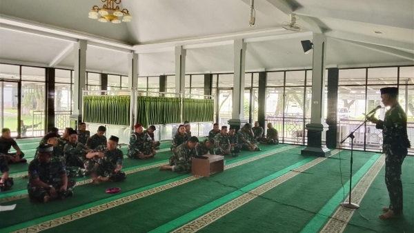 Perkuat Mental Spiritual, Yonif 9 Marinir Gelar MTQ dan Lomba Adzan
