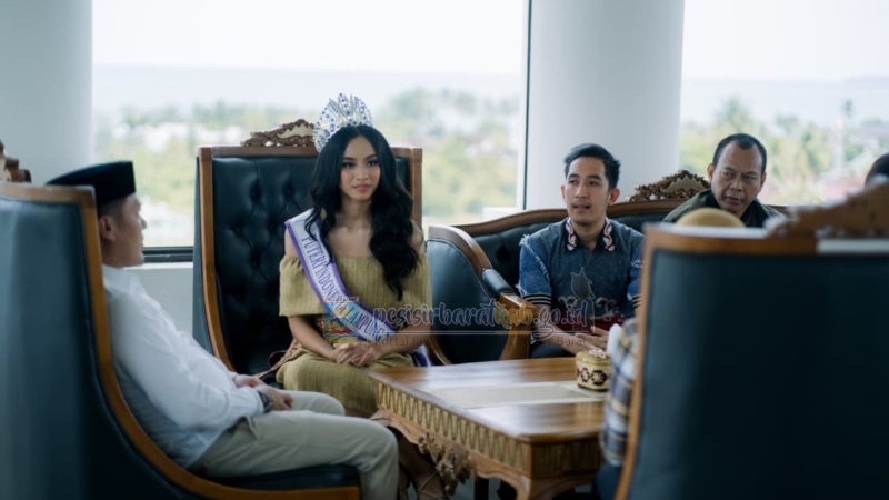 Bupati Pesisir Barat Dedi Irawan Terima Audiensi Putri Indonesia Lampung, Dukung Promosi Potensi Daerah