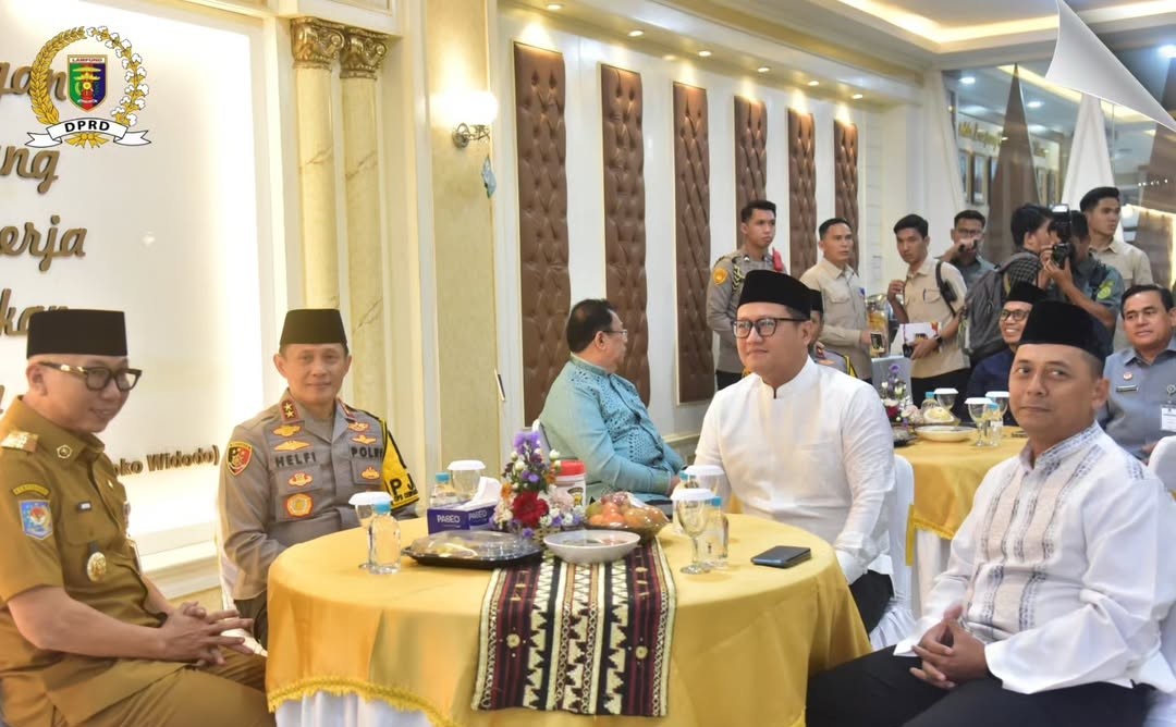 Giri Akbar dan Gubernur Mirza Hadiri Buka Puasa Bersama Polda Lampung, Perkuat Sinergi Forkopimda