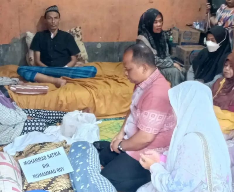 Ketua Komisi III DPRD Bandar Lampung Melayat ke Rumah Duka Bocah Korban Banjir, Minta Perbaikan Drainase