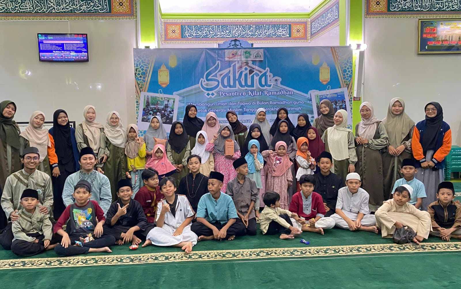 Semarak Ramadan di Rajabasa, Anak-anak Antusias Ikuti Pesantren Kilat SAKIRA Masjid Al Iman