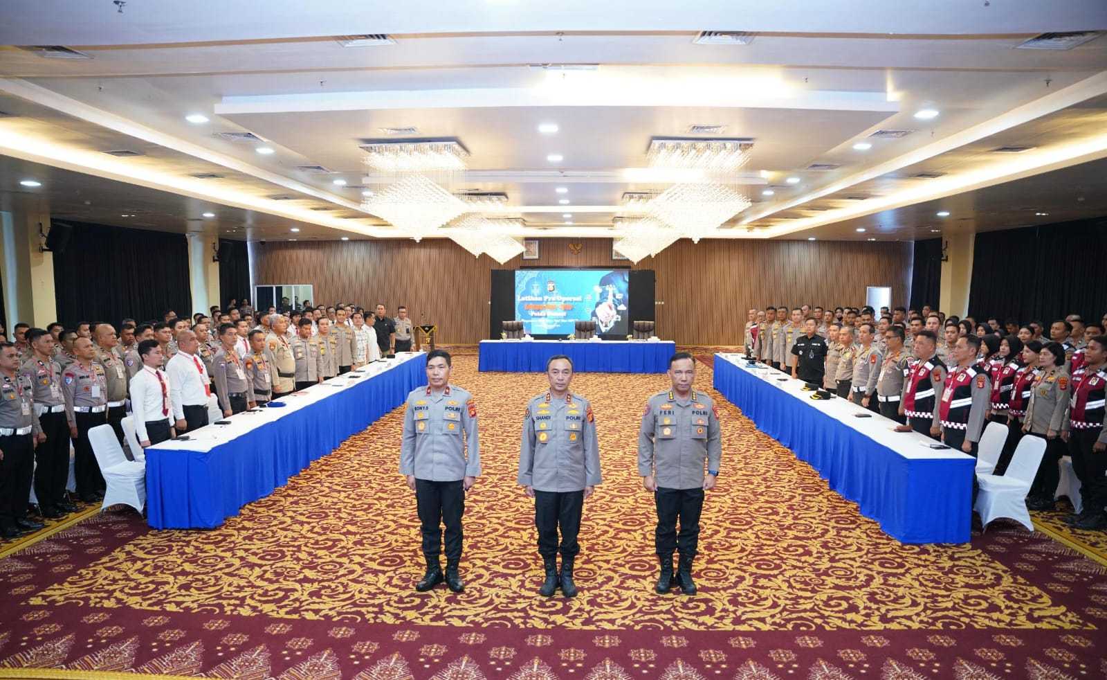 Pimpin Latpraops Ketupat Musi 2026, Kapolda Sumsel Instruksikan Pengamanan Mudik yang Humanis