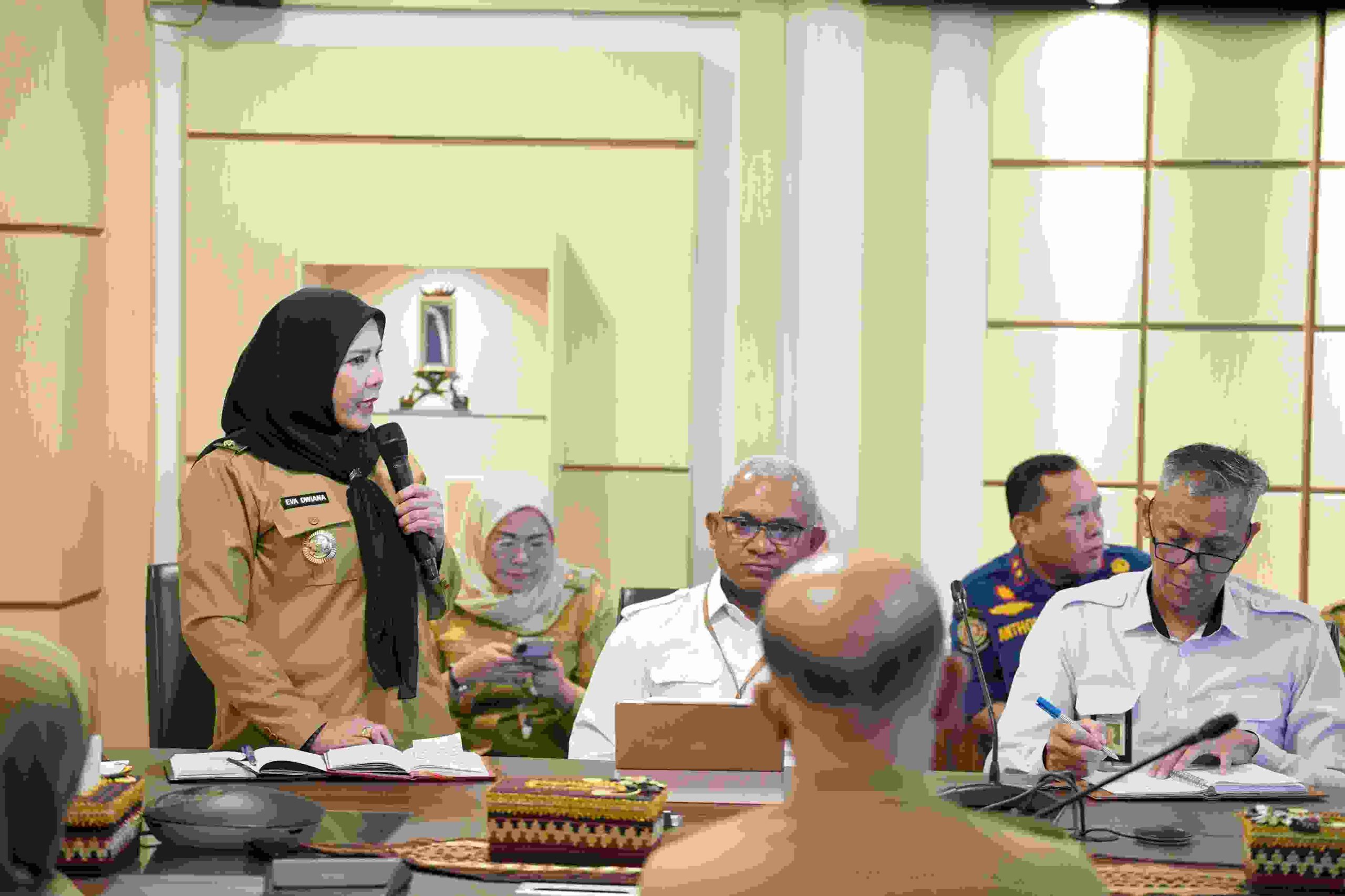 Tensi Tinggi, Eva Dwiana Tagih Komitmen BBWS Hadapi Banjir Bandar Lampung