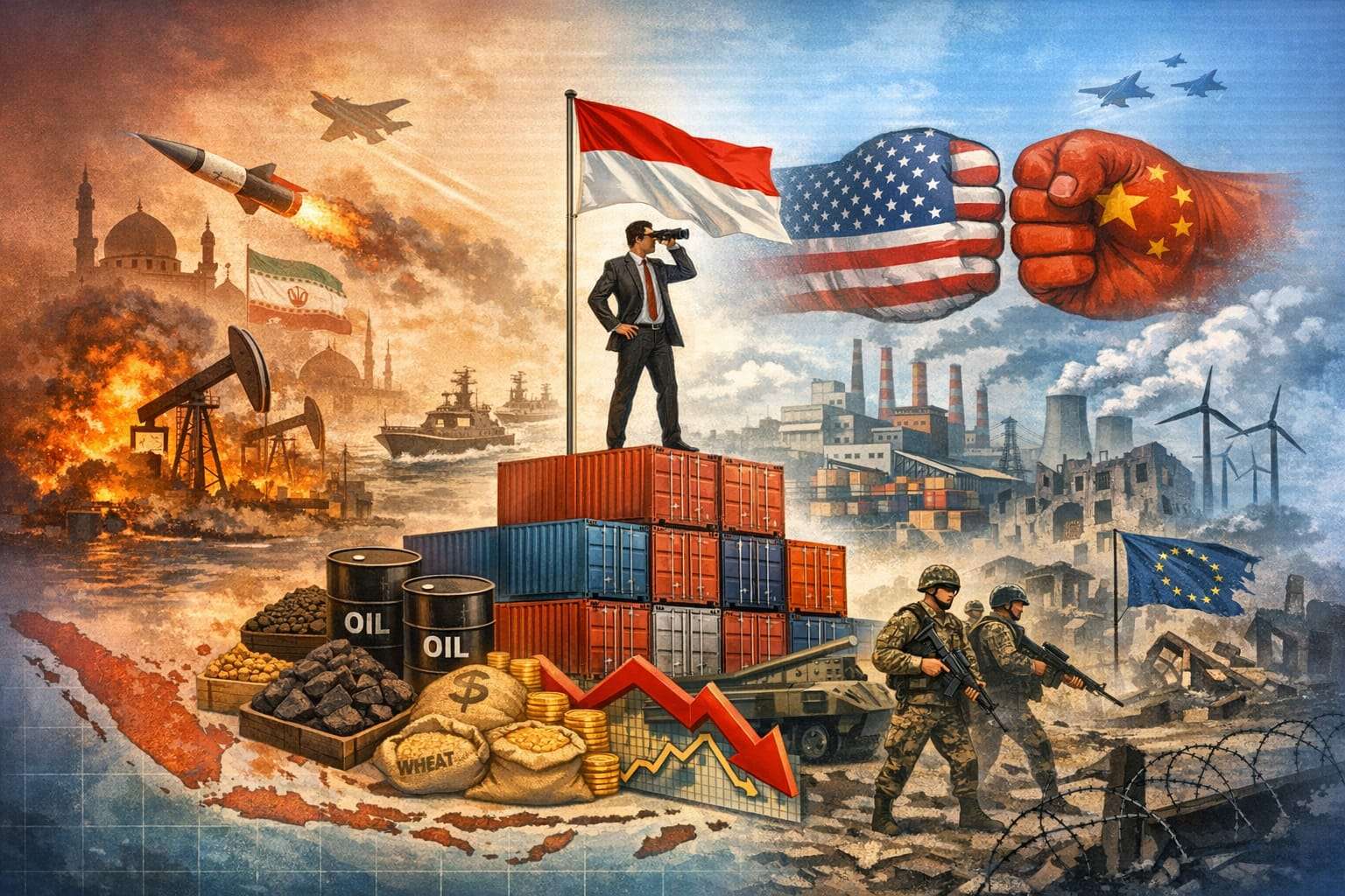 Geopolitik Global dan Ujian Kedaulatan Ekonomi Indonesia