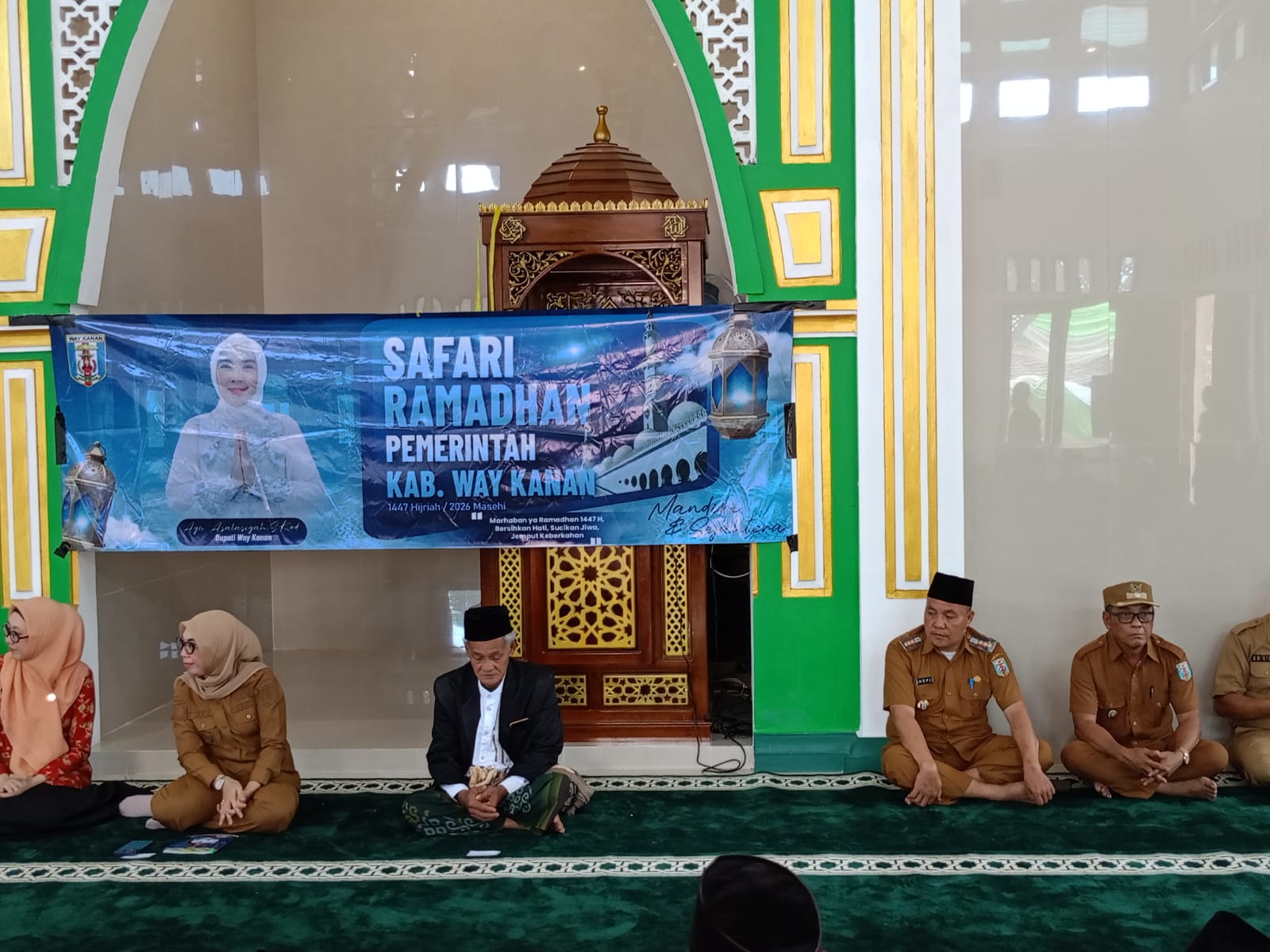 Safari Ramadan 1447 H, Bupati Way Kanan Serap Aspirasi Warga di Negeri Agung