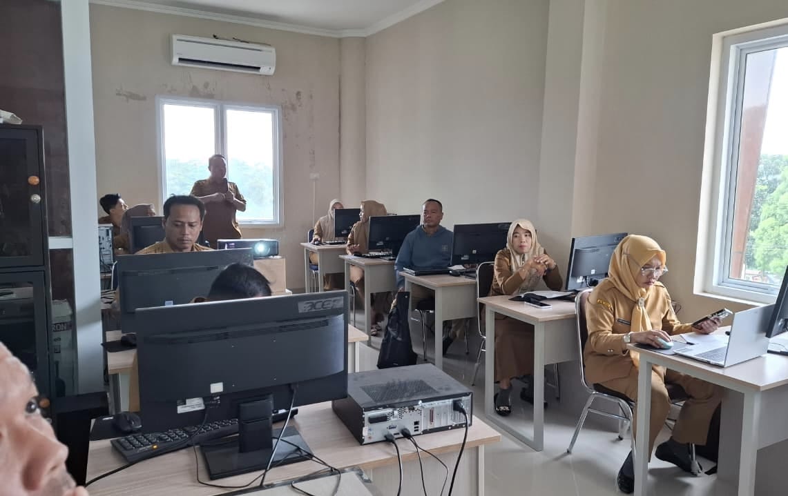 Wujudkan Pemerintahan Digital, Pemkab Pesawaran Gelar Bimtek Aplikasi Srikandi bagi OPD