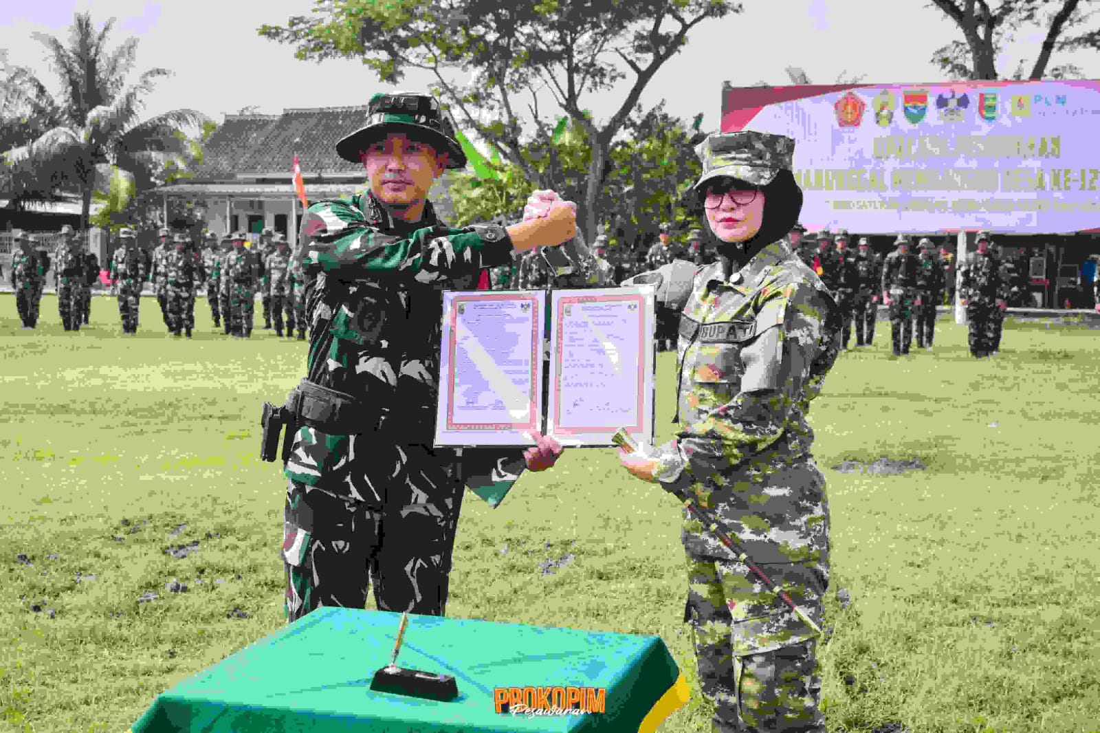 Buka TMMD ke-127 di Way Khilau, Bupati Nanda Indira: Sinergi TNI-Rakyat Percepat Membangun Negeri
