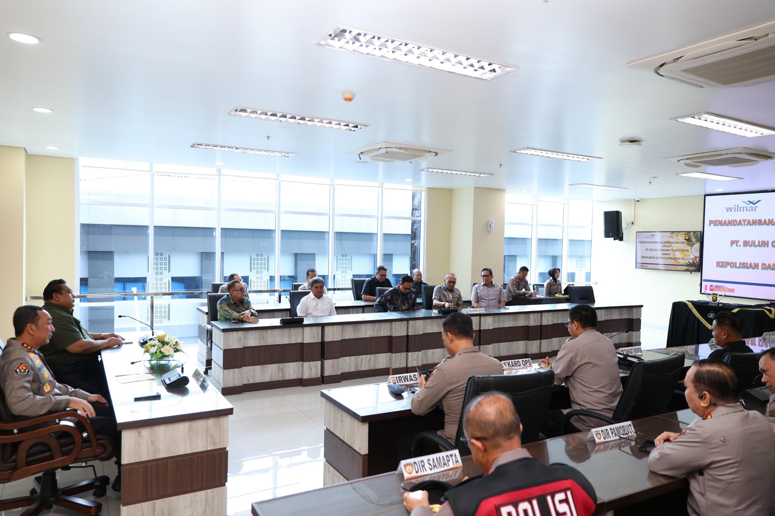 Perkuat Keamanan Perkebunan, Polda Sumsel Gandeng PT Buluh Cawang Plantations