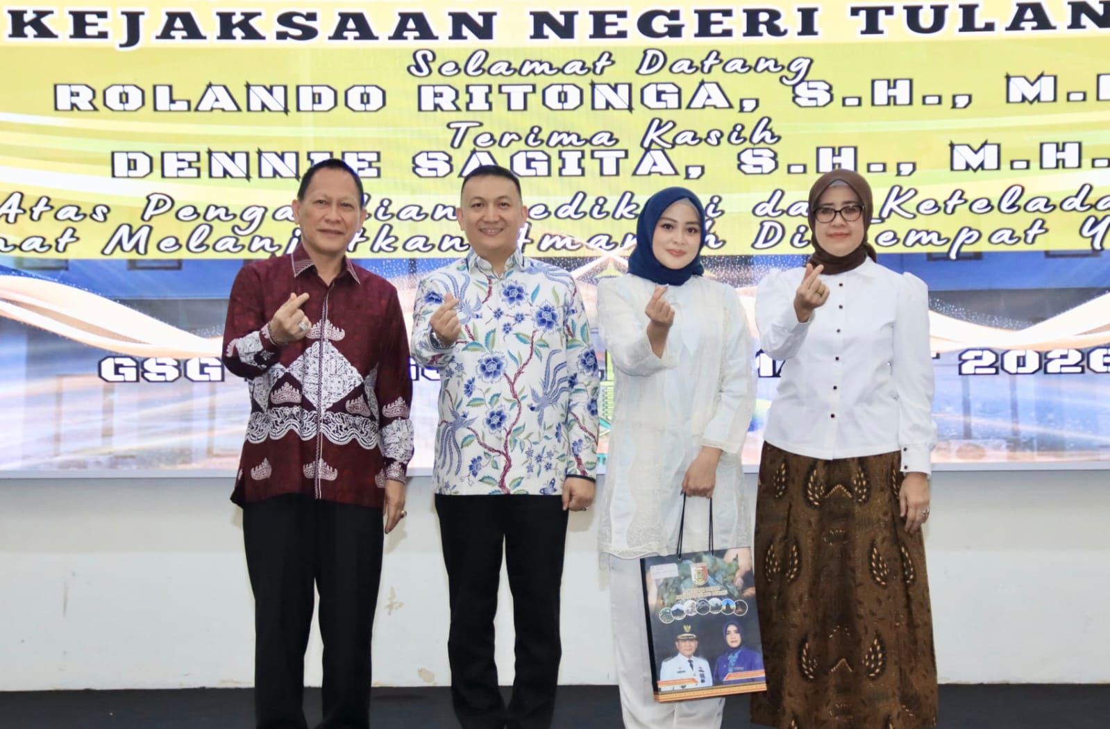 Pisah Sambut Kajari Tulang Bawang, Qudrotul Ikhwan Tekankan Penguatan Sinergi Penegakan Hukum