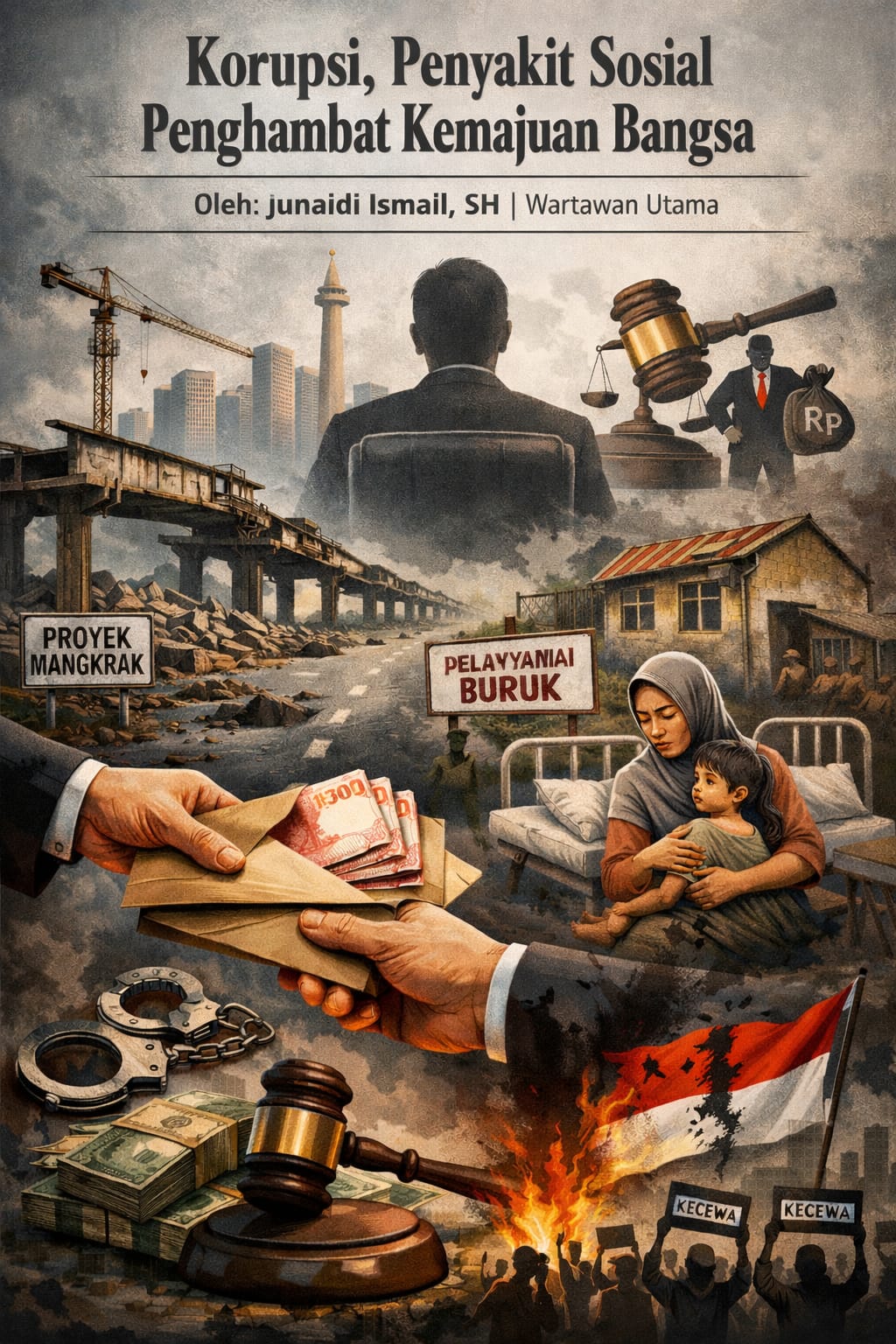 Korupsi, Penyakit Sosial Penghambat Kemajuan Bangsa