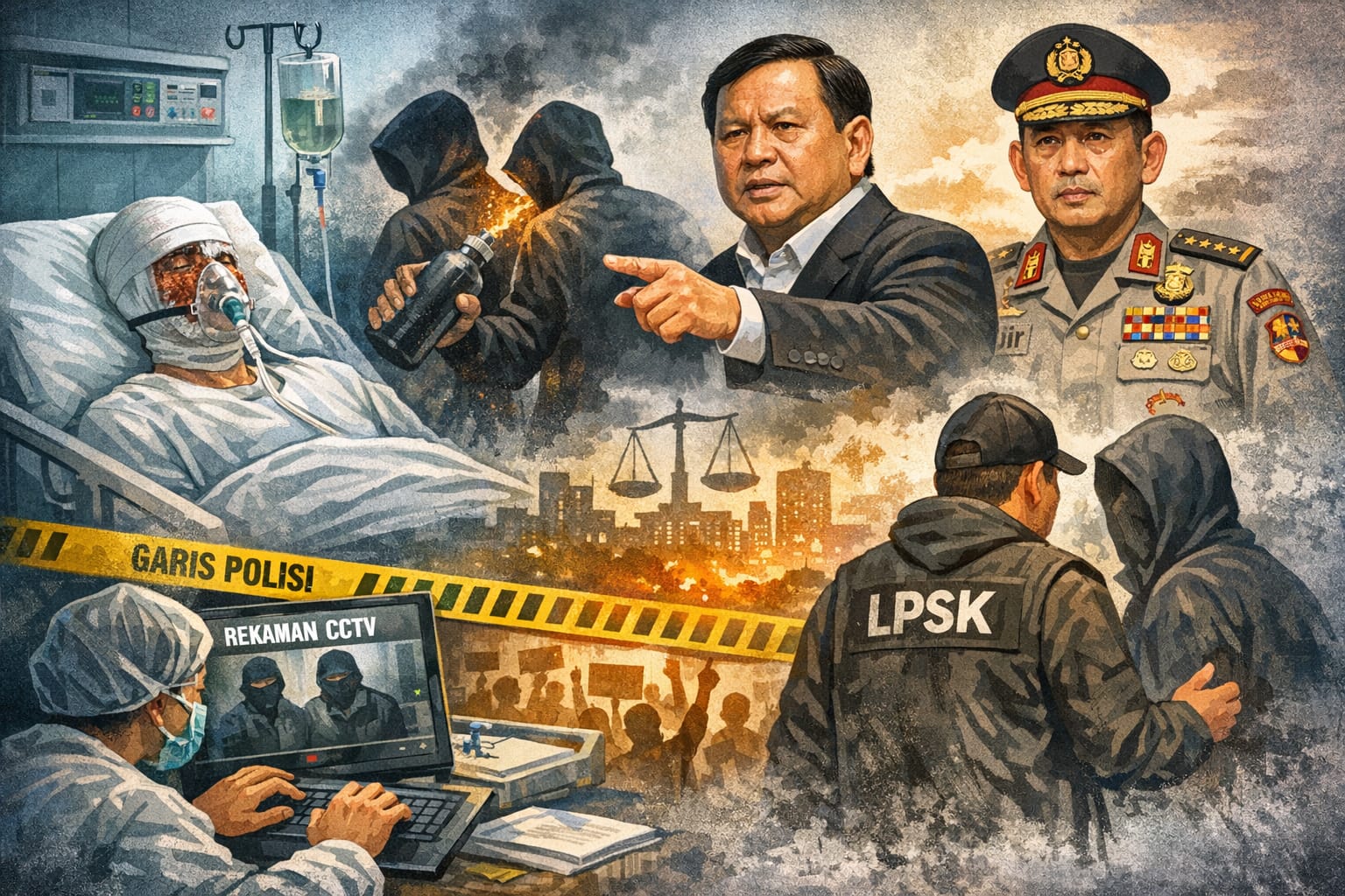 Teror Air Keras dan Ujian Negara Hukum