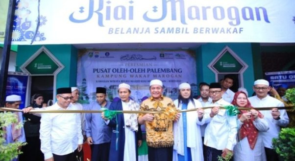 DPRD Sumsel M. Toha Hadiri Soft Launching Pusat Oleh-Oleh Kampung Wakaf Marogan