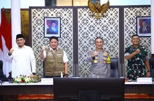 DPRD Sumsel Andie Dinialdie Hadiri Rakor Linsek, Bahas Operasi Ketupat Musi 2026