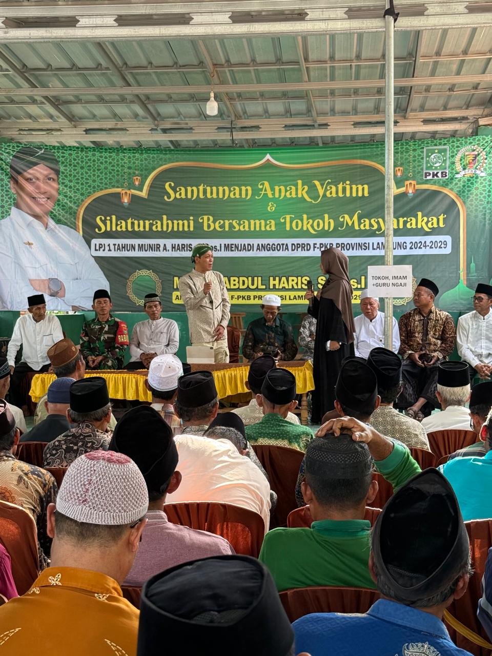 Laporan 1 Tahun Kinerja, Munir Abdul Haris Paparkan Anggaran Jalan Rp300 Miliar untuk Lampung Tengah