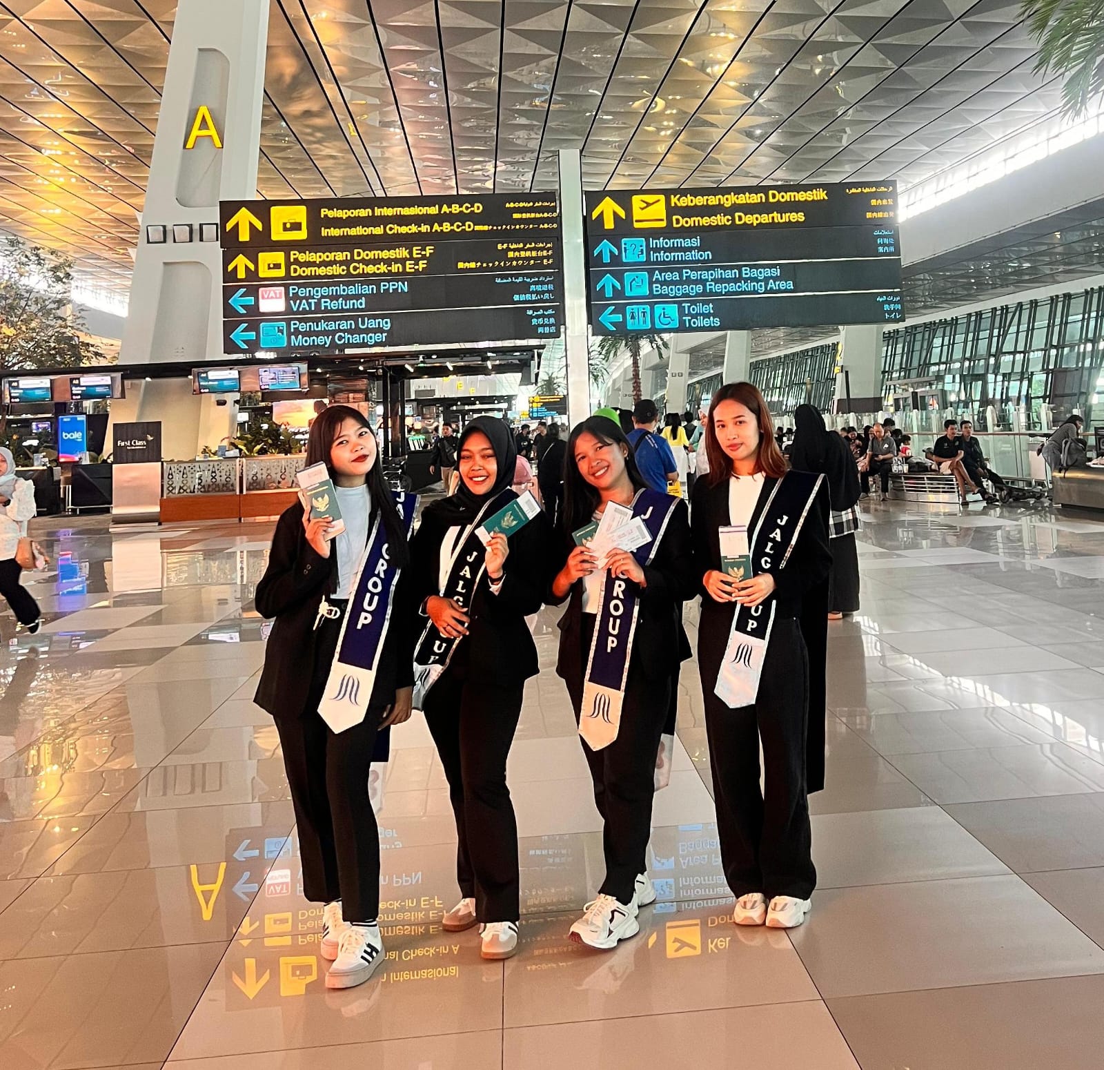 ARK Jinzai Solusi Group Berangkatkan 4 Tenaga Kerja NTB ke Sapporo Jepang