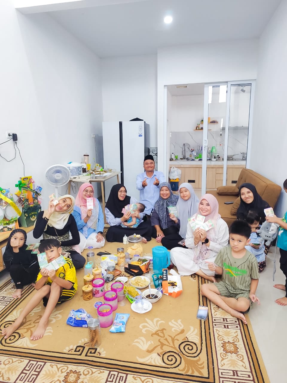 Halalbihalal Karyawan dan Eks Tribun Pererat Kekeluargaan di Rumah Yensi