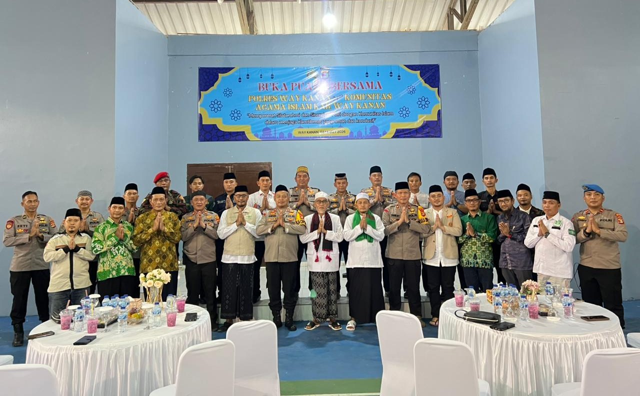 LDII Way Kanan Hadiri Buka Puasa Bersama Polres, Perkuat Sinergi Jaga Kondusivitas Ramadhan