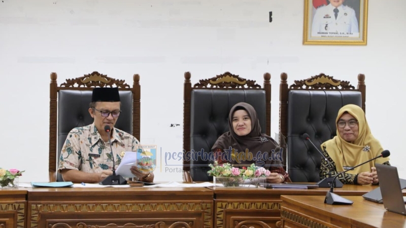 Asisten II Zukri Amin Buka Pelatihan Groundcheck PBI Tahap II di Pesisir Barat