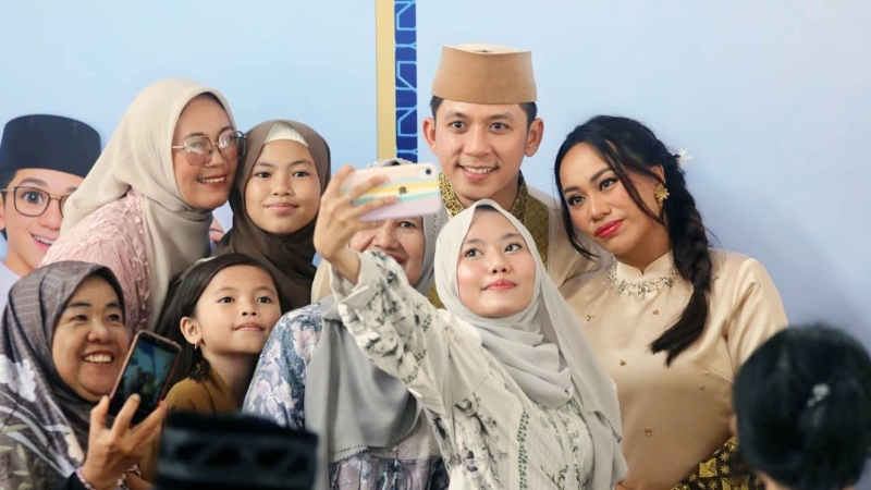 Egi-Zita Tanpa Sekat, Ribuan Warga Lampung Selatan Antusias Halalbihalal di Lamban Rakyat