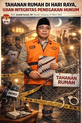 Tahanan Rumah di Hari Raya, Ujian Integritas Penegakan Hukum