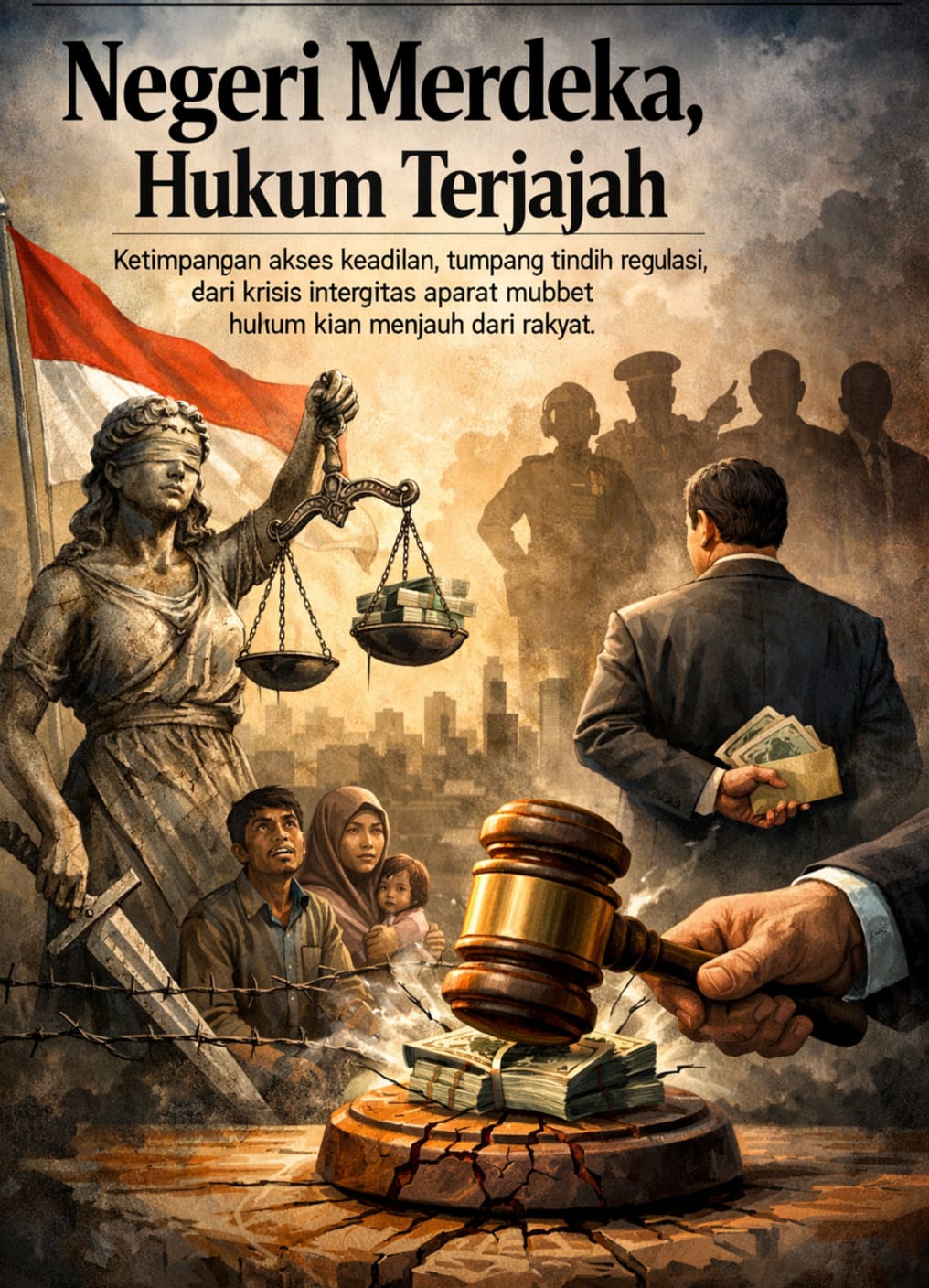 Negeri Merdeka, Hukum Terjajah