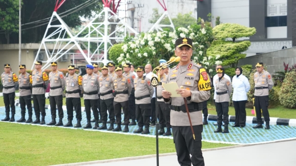 Kapolda Sumsel Tekankan Kesiapsiagaan dan Akuntabilitas Anggaran Pasca Lebaran 1447 H