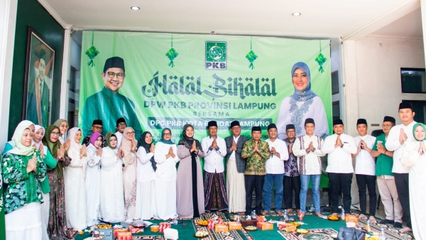 Halal Bihalal PKB Lampung Jadi Ajang Perkuat Persatuan dan Silaturahmi