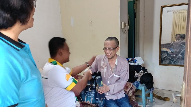 Indahnya Berbagi di Masa Prapaskah, Pemuda Katolik Way Kanan Tebar Toleransi dan Solidaritas