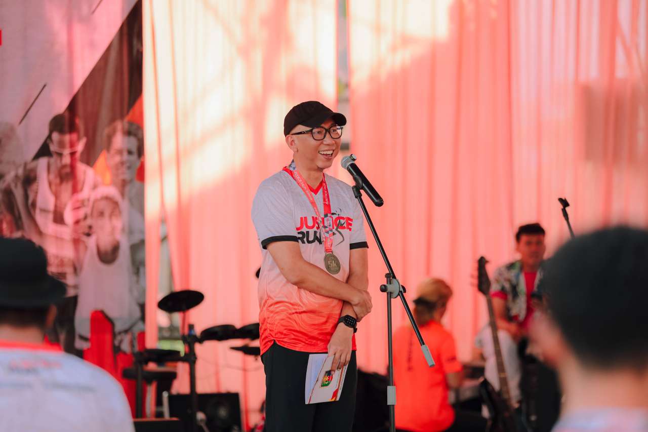 Gubernur Rahmat Mirzani Djausal: Justice Run Bukan Sekadar Lari, Tapi Simbol Perjuangan Keadilan