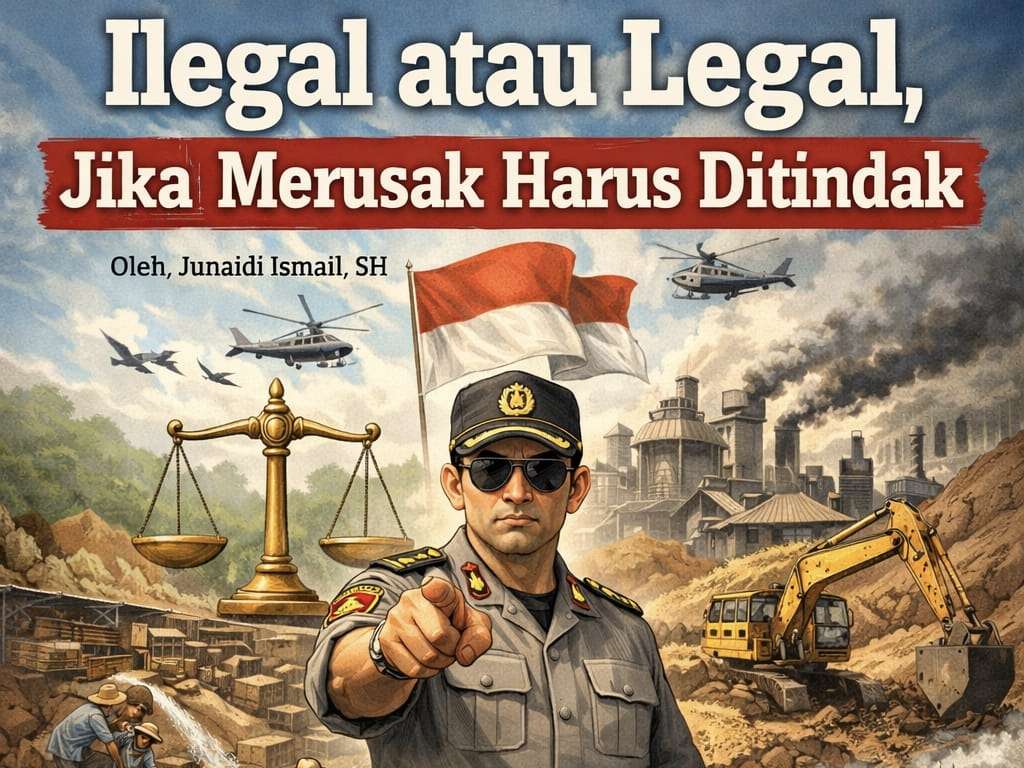 Ilegal atau Legal, Jika Merusak Harus Ditindak