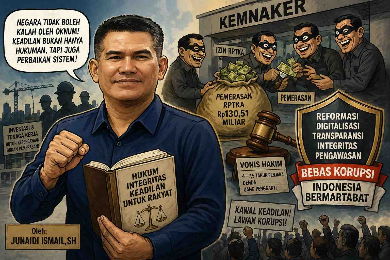 Menyoal Vonis Pemerasan RPTKA di Kemnaker