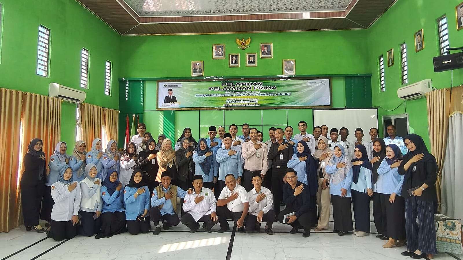 Gandeng BSI, Kemenag Bandar Lampung Gembleng Petugas Layanan agar Lebih Humanis
