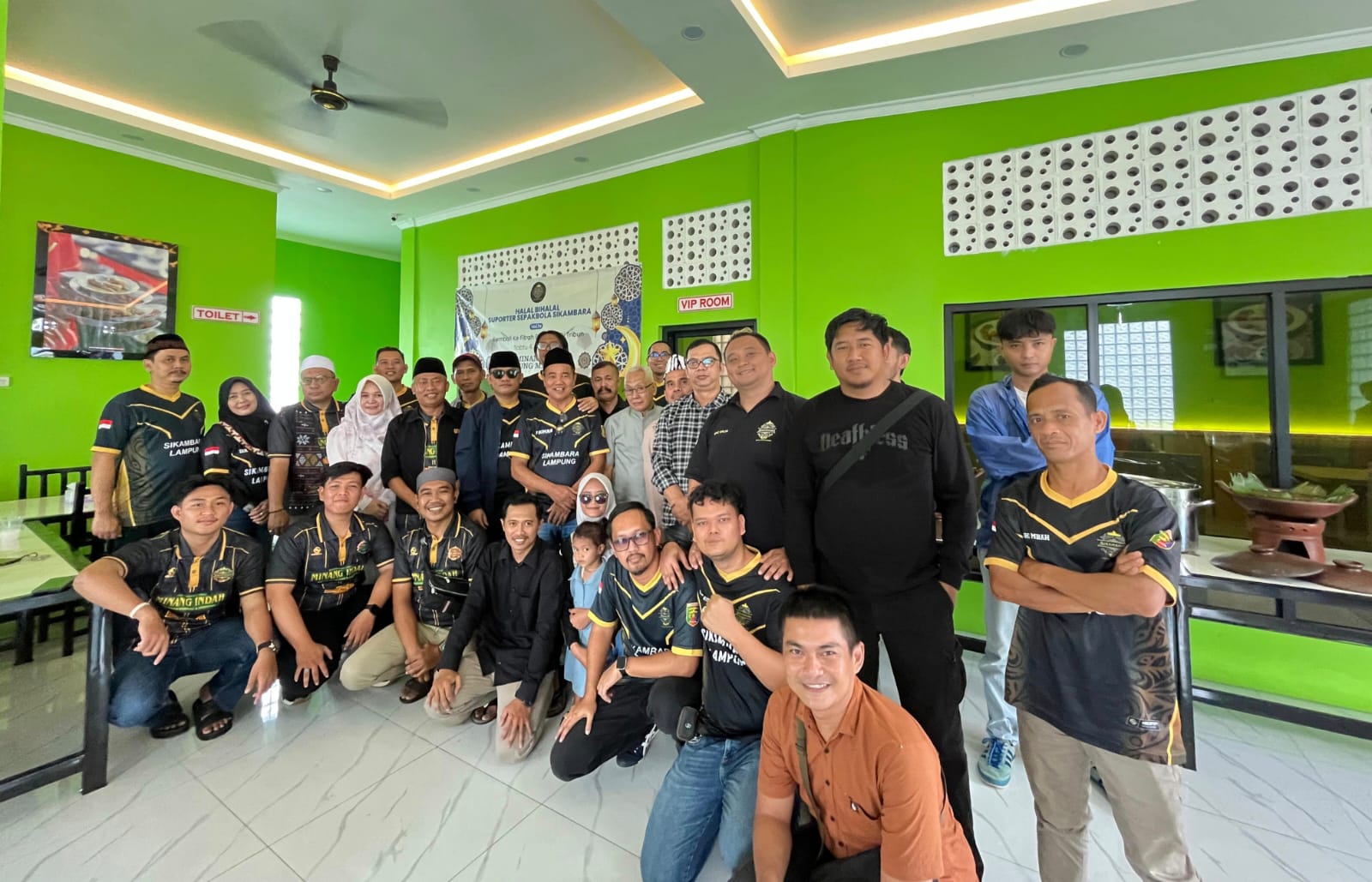 Halalbihalal Sikambara Lampung: Serukan Semangat Kembali ke Fitrah, Ramaikan Tribun