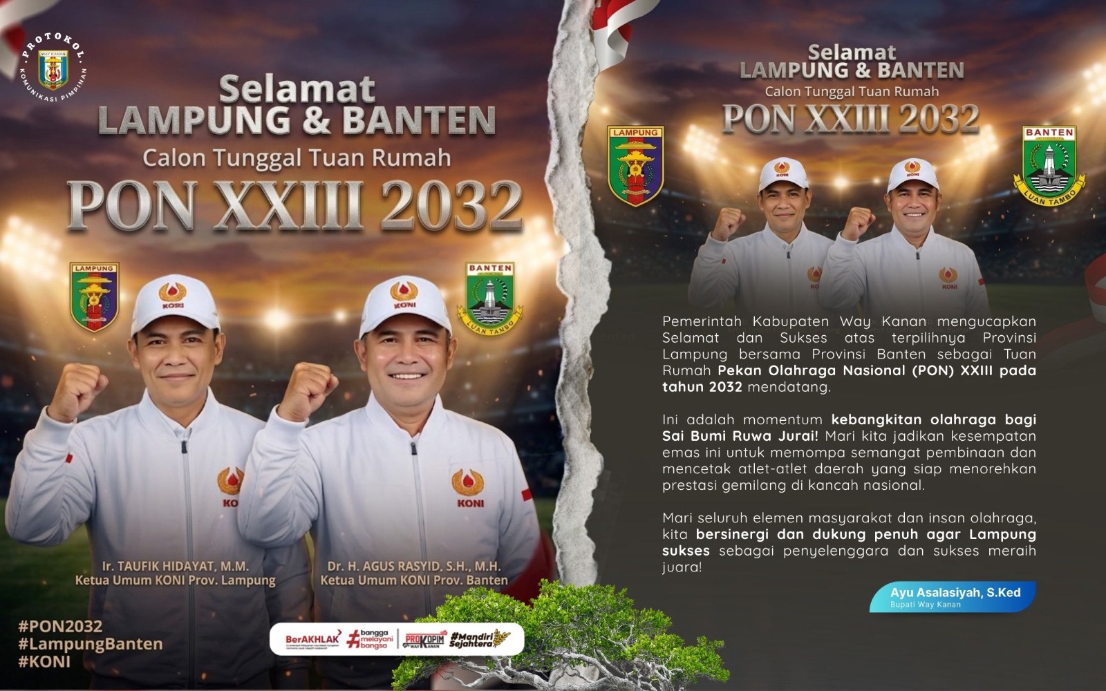 Ayu Asalasiyah Optimis PON XXIII 2032 di Lampung Pacu Semangat Pembinaan Atlet Way Kanan