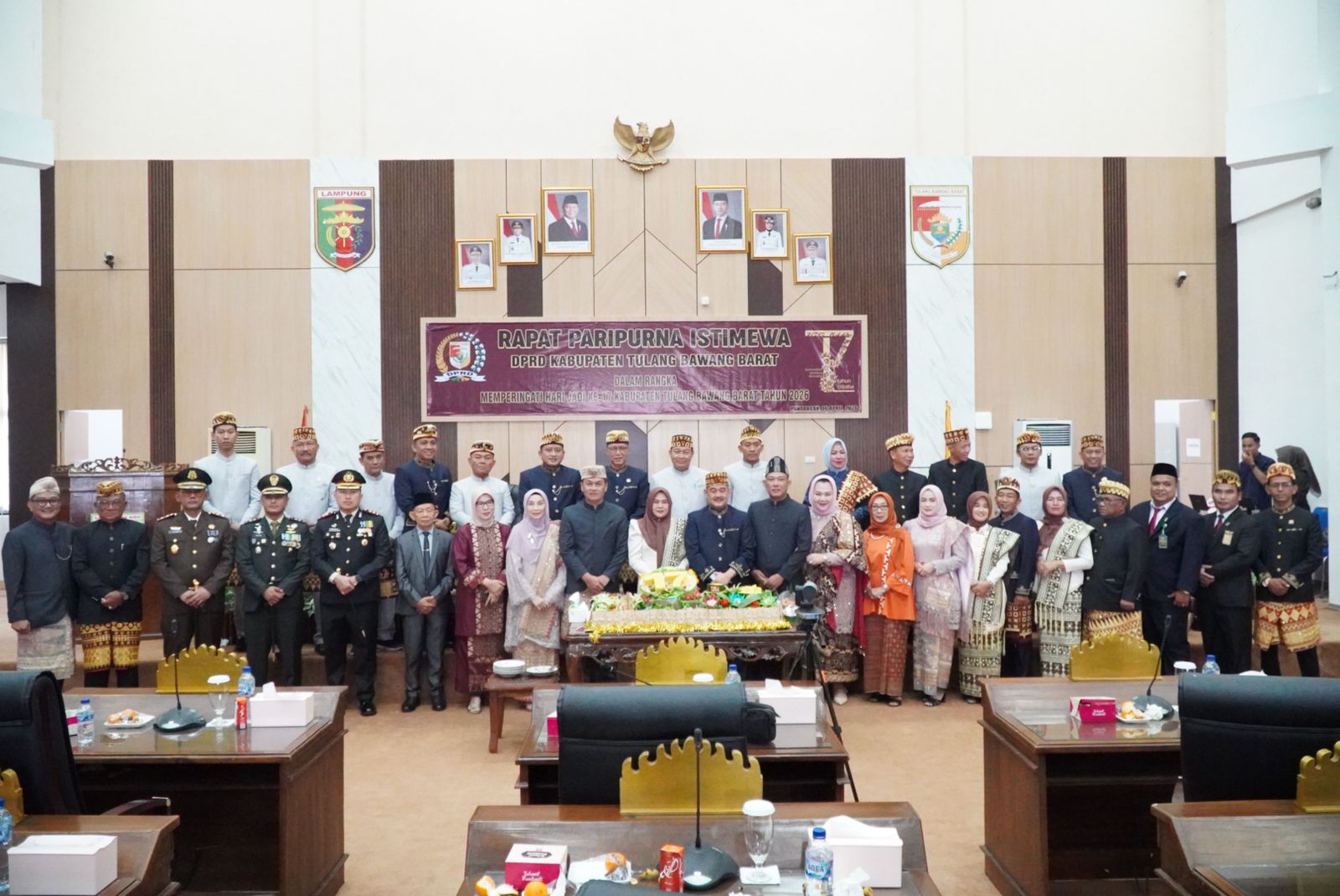 Paripurna Istimewa HUT Ke-17 Tubaba, Ekonomi Tumbuh 5,15 Persen, Kemiskinan Turun Signifikan